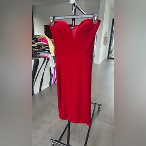 Red dress size S